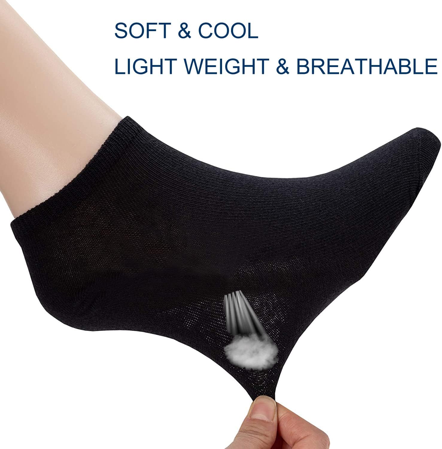 14-Pair Ultra-Thin Performance Ankle Socks