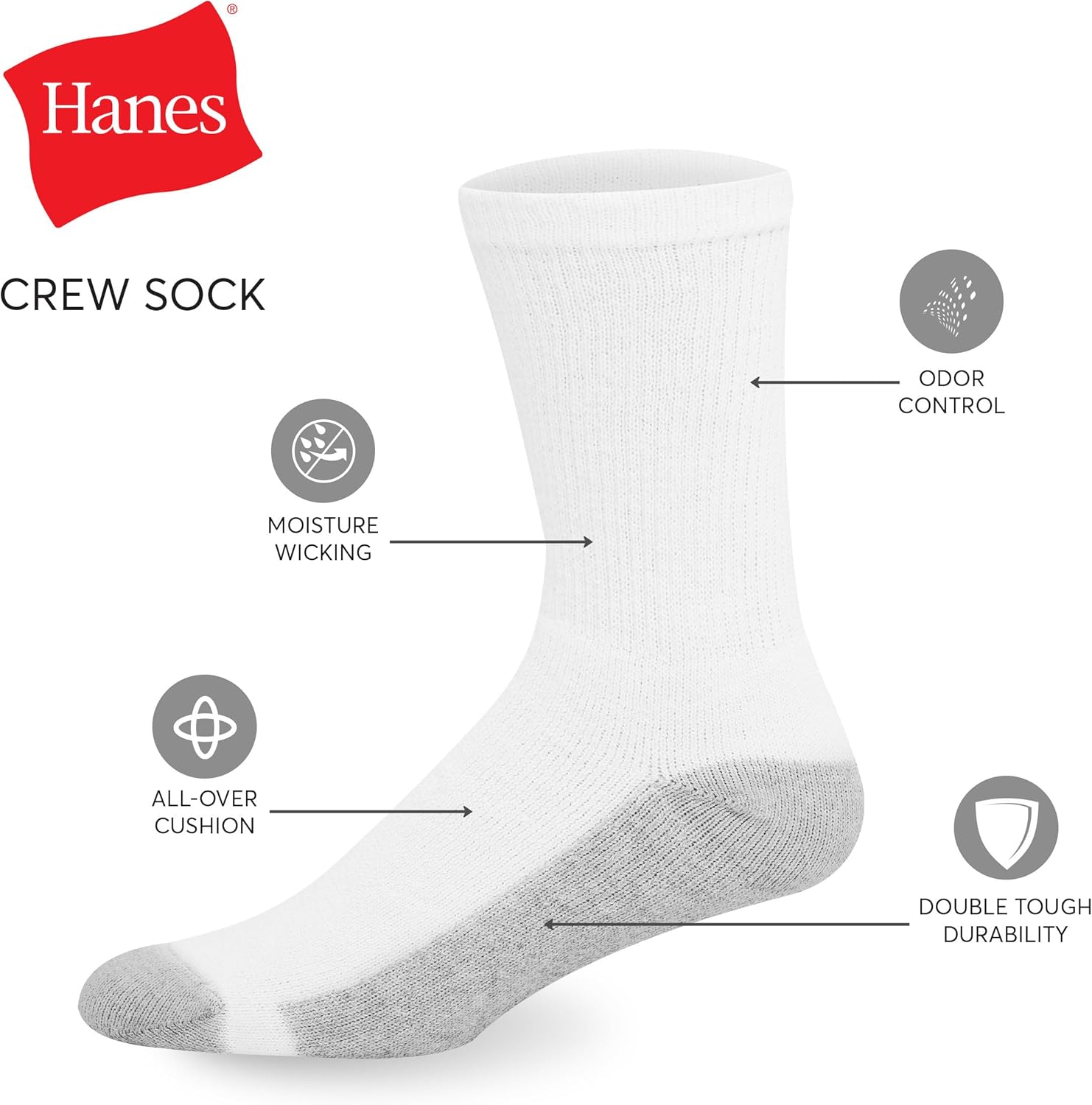 Double Tough All-Day Performance Socks