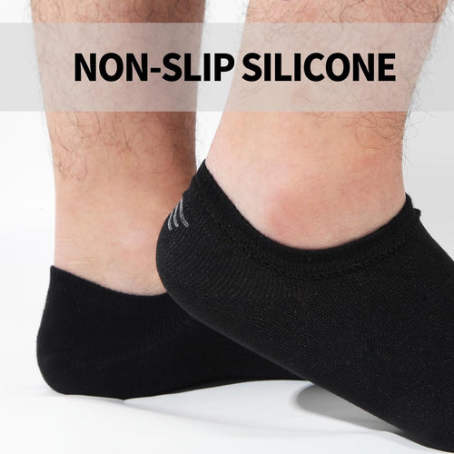 Stay-Put Invisible Cotton Liner Socks